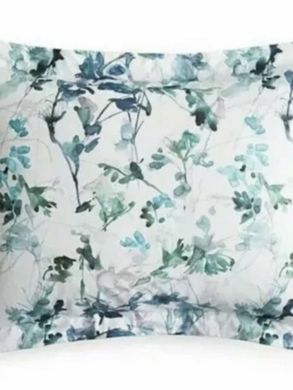 Sferra Totolla Continental Euro Sham Turquoise 26 X 26 Brand New in Package